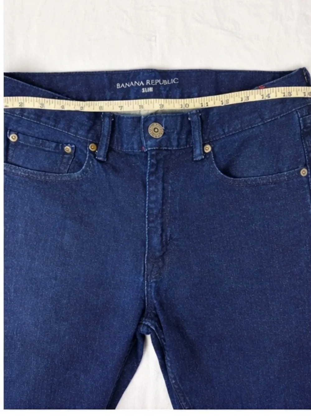 Banana Republic Slim Jeans‎ 31x32 Dark Wash Stretch Denim Men